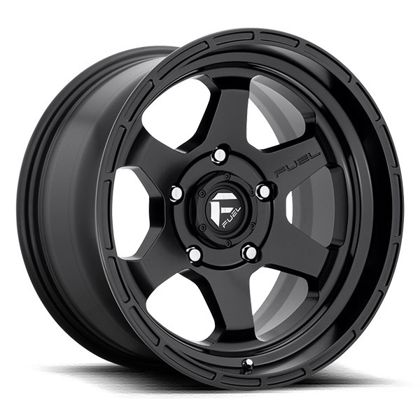 FUEL SHOK D664 MATTE BLACK
