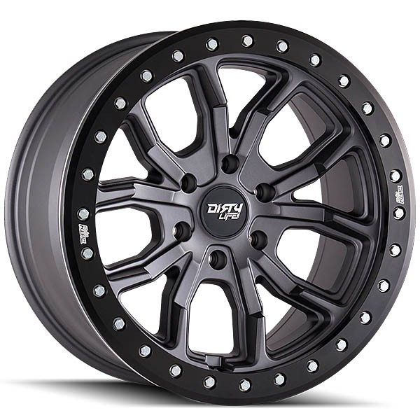 DIRTY LIFE DT1 SATIN GRAPHITE W/BLACK LIP