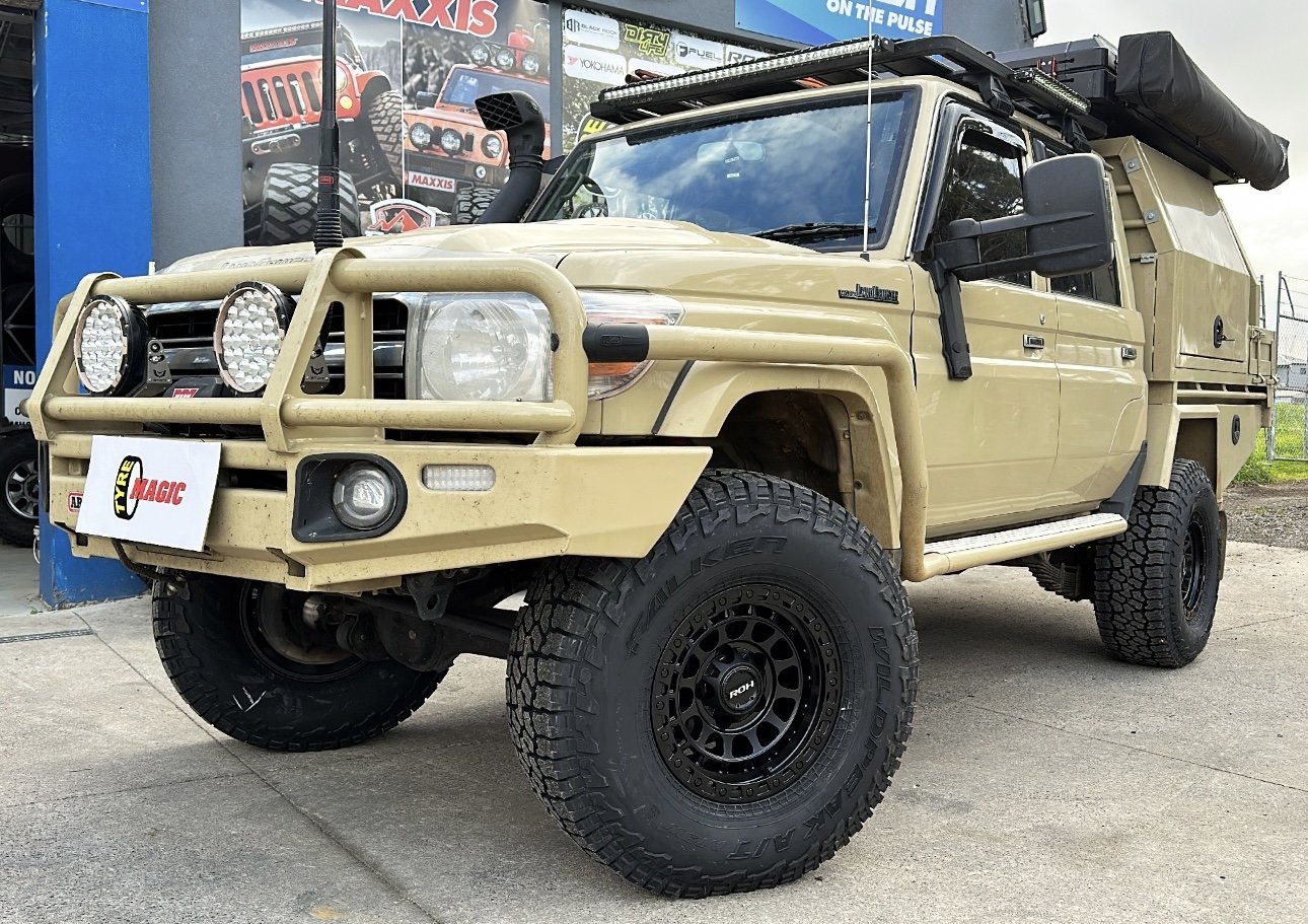 Toyota Landcruiser 70 Series - ROH Assault - Falken Wildpeak
