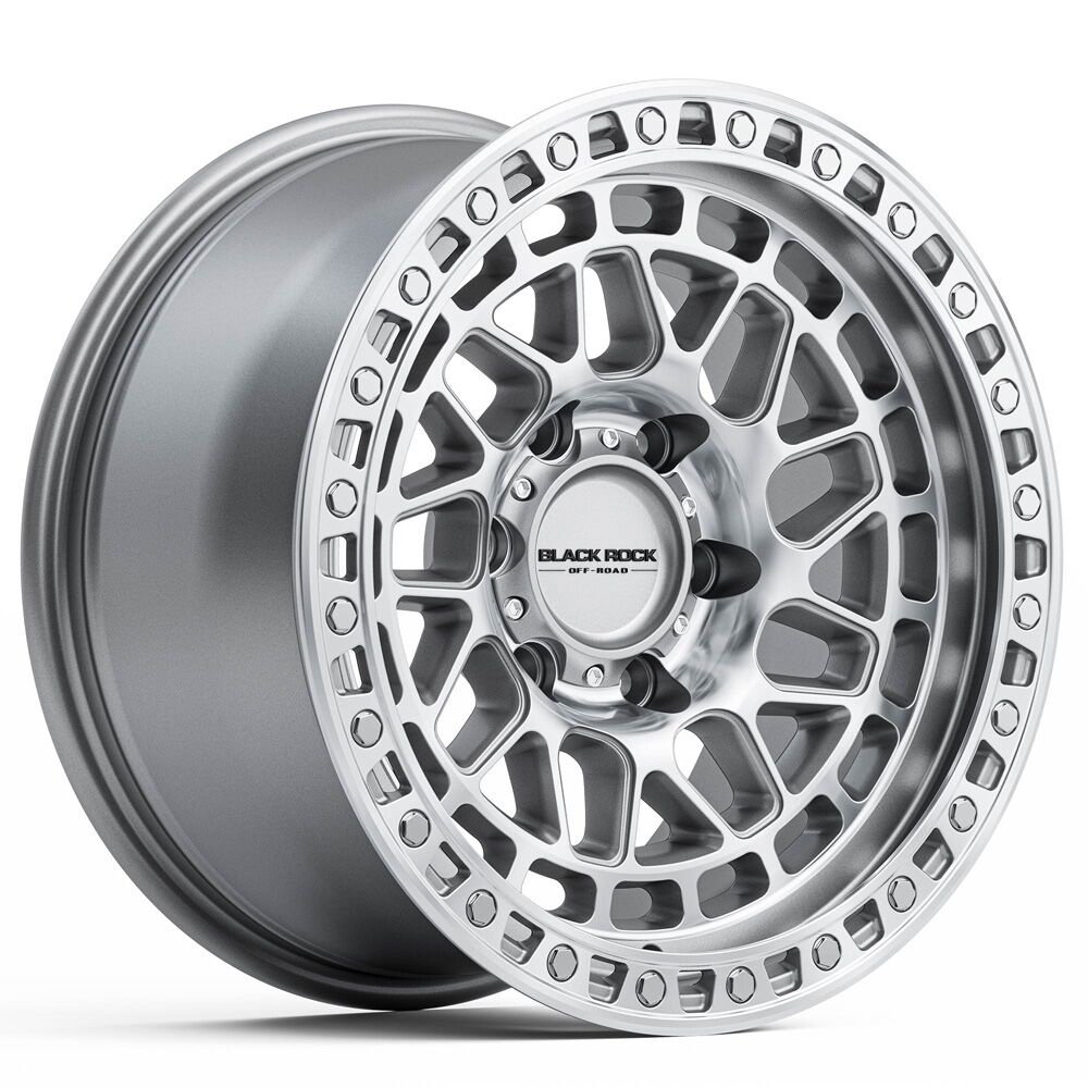 BLACK ROCK FURY SILVER MACHINED