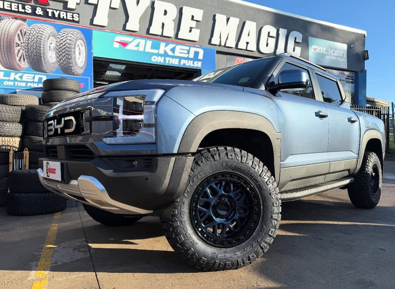 BYD Shark 6 - KMC GRS KM549 - Nitto Ridge Grappler
