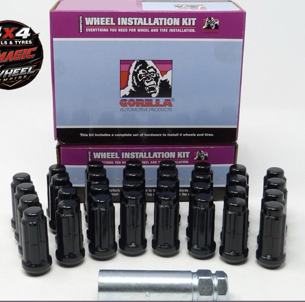 WHEEL NUTS ( LUG NUTS ) 12X1.5 BLACK