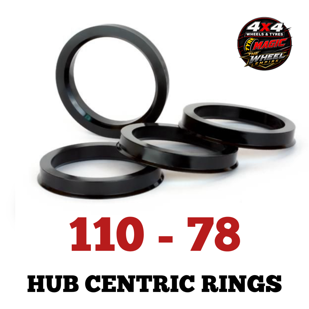 HUB CENTRIC RINGS 110 - 78